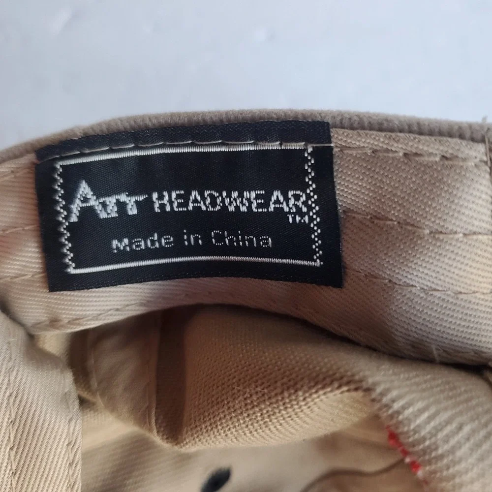 AeroShell‎ Hat Cap Strap Back Mens Tan Black Aviation ALaska Aviation ATS Lot 2